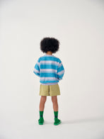 Main Story UK Kid's Mid-Calf Typeface Sock Green & Black | BIEN BIEN bienbienshop.com