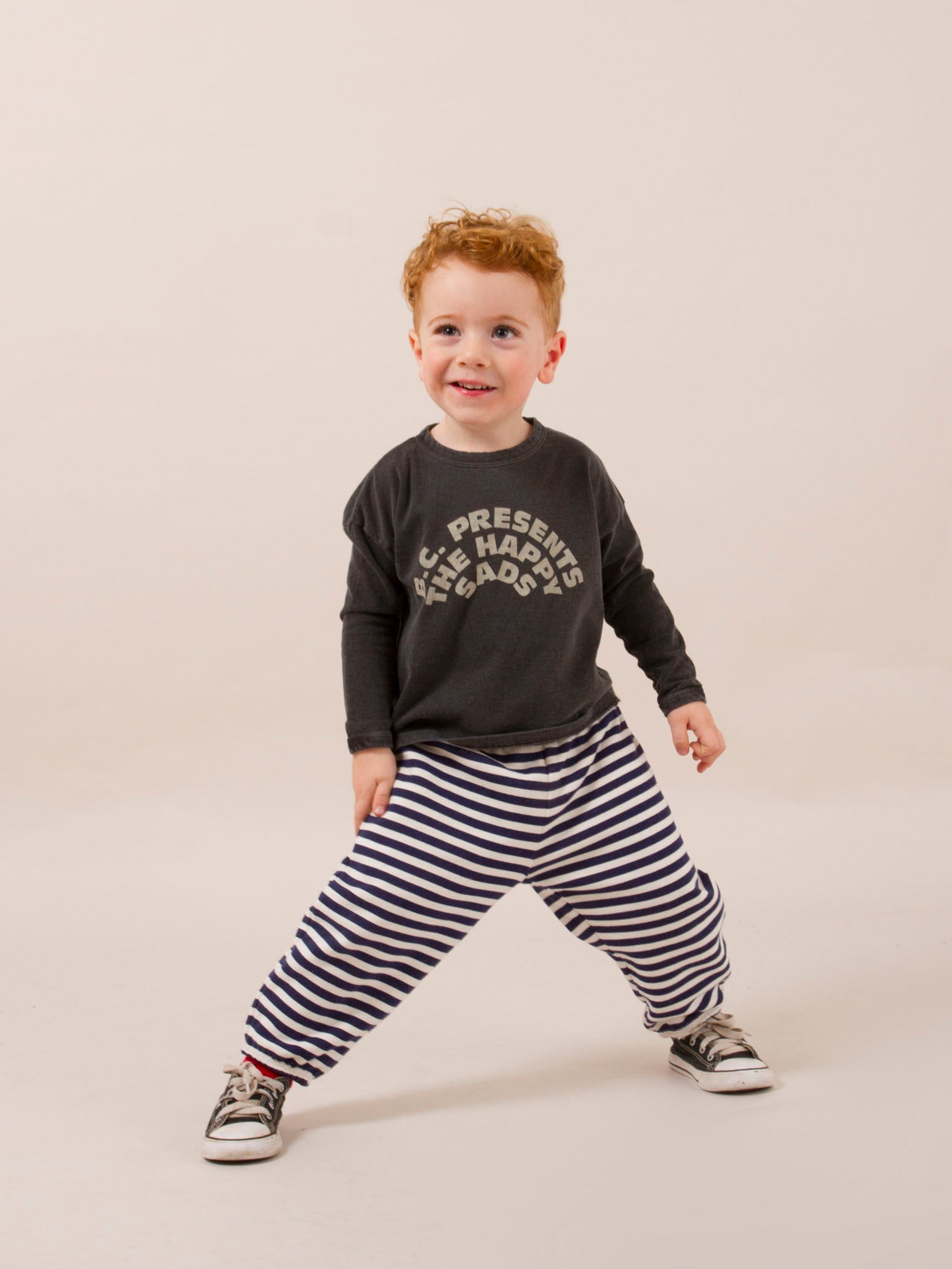 Bobo Choses The Happy Sads Baby Long Sleeve T-Shirt Black Sale