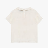 NEW Weekend House Kids Object Kid's Linen Short Sleeve Tee White | BIEN BIEN bienbienshop.comNEW Weekend House Kids Object Kid's Linen Short Sleeve Shirt Soft Pink | BIEN BIEN bienbienshop.com