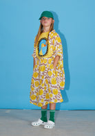 NEW Weekend House Kids Mimosa Kid's Oversized Linen Shirt Yellow Lemon | BIEN BIEN bienbienshop.com