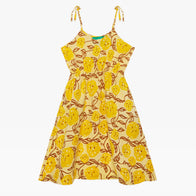 NEW Weekend House Kids Mimosa Kid's Strappy Dress Yellow Flower | BIEN BIEN bienbienshop.com