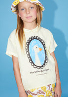 NEW Weekend House Kids Duck Kid's Linen Short Sleeve Tee Soft Yellow | BIEN BIEN bienbienshop.com