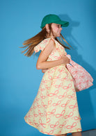 NEW Weekend House Kids Pink Bows Kid's Sailor Collar Dress Soft Yellow | BIEN BIEN bienbienshop.com