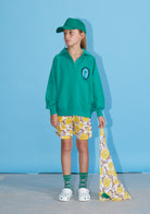 NEW Weekend House Kids Pink Laces Kid's Socks Green | BIEN BIEN bienbienshop.com