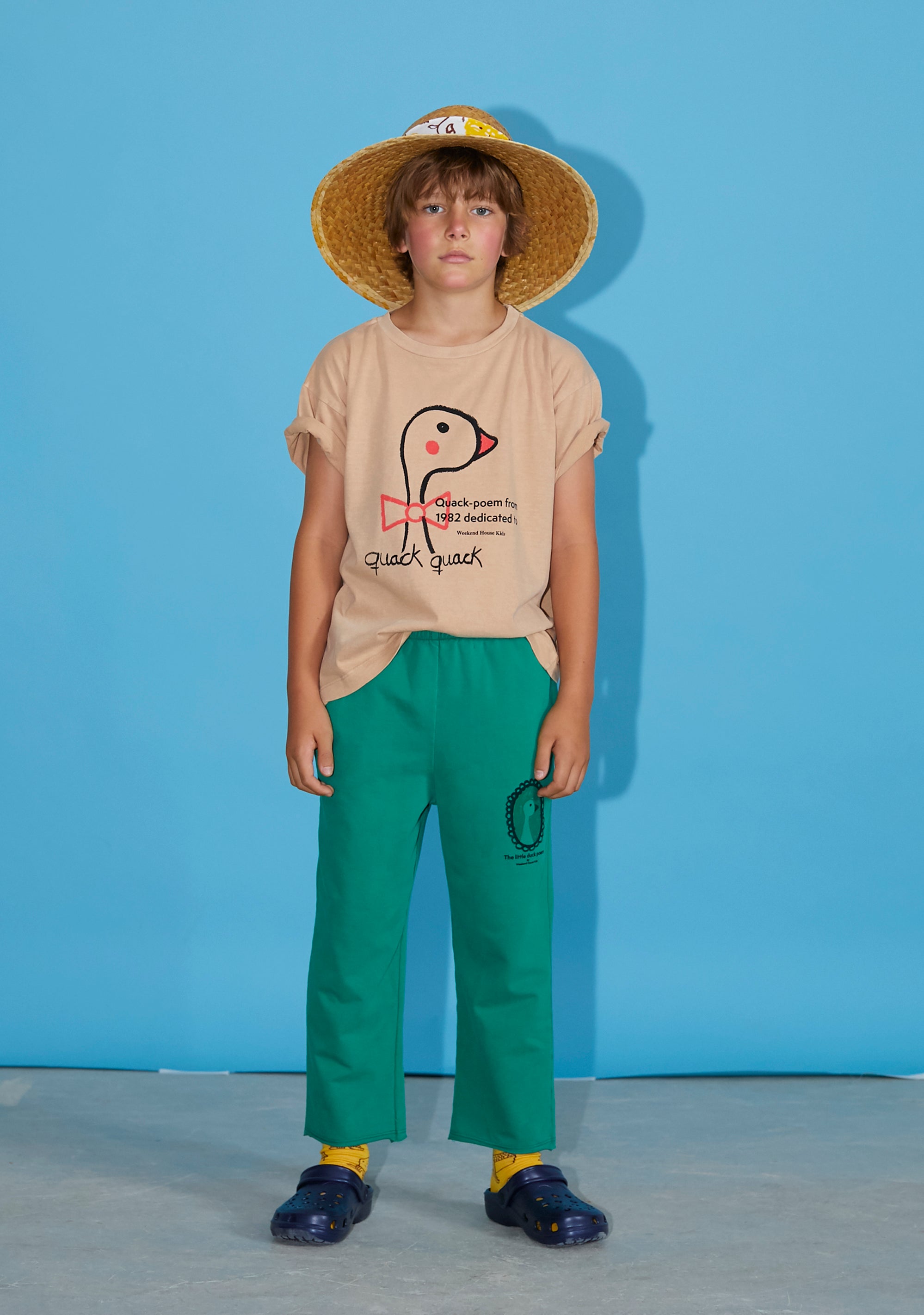 NEW Weekend House Kids House Kid's Socks Yellow Brown | BIEN BIEN bienbienshop.com