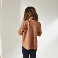 Bacabuche Baby & Kid's Thermal Henley Top Acorn | BIEN BIEN www.bienbienshop.com
