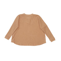 Bacabuche Baby & Kid's Thermal Henley Top Acorn | BIEN BIEN www.bienbienshop.com