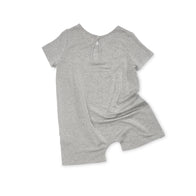 Bacabuche Oversized Knit Romper Heather Grey Baby & Kids | BIEN BIEN www.bienbienshop.com