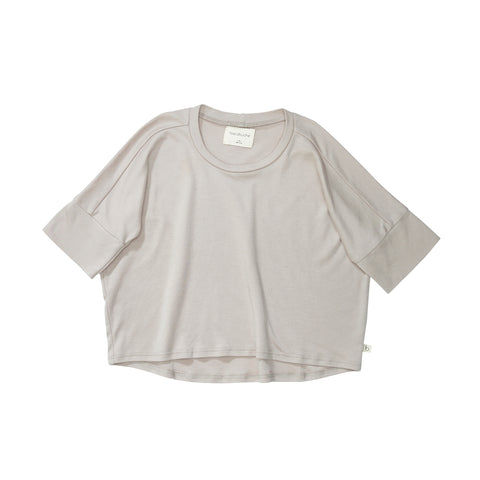 Bacabuche Oversized Baby & Kid's Jersey T-Shirt Fawn | BIEN BIEN www.bienbienshop.com