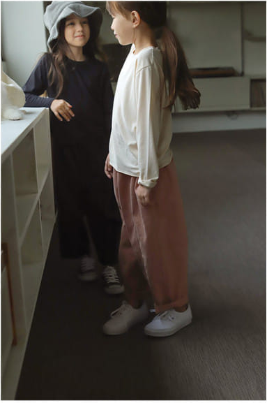 NEW Bien a Bien Kid's Cra Baggy Trouser Dusty Pink | BIEN BIEN bienbienshop.com