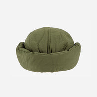 Bobo Choses Kid Mr O'Clock Quilted Padded Cap Army Green | BIEN BIEN bienbienshop.com