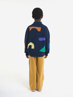 Bobo Choses Kid Knee Patches Jogger Curry Yellow | BIEN BIEN bienbienshop.com