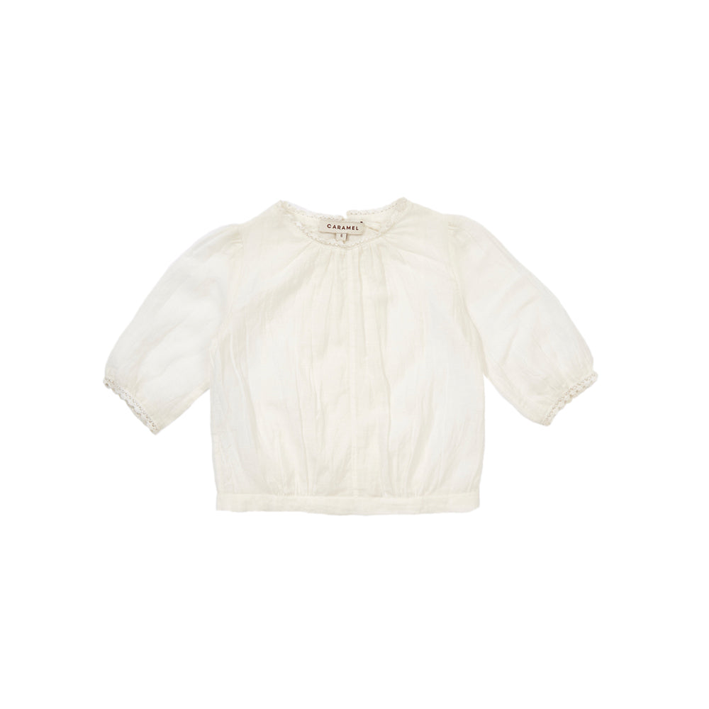 Caramel London Perry Baby Dress in Pale Yellow | BIEN BIEN