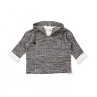 Caramel London Camomile Baby Unisex Jacket Charcoal Cotton | BIEN BIEN www.bienbienshop.com