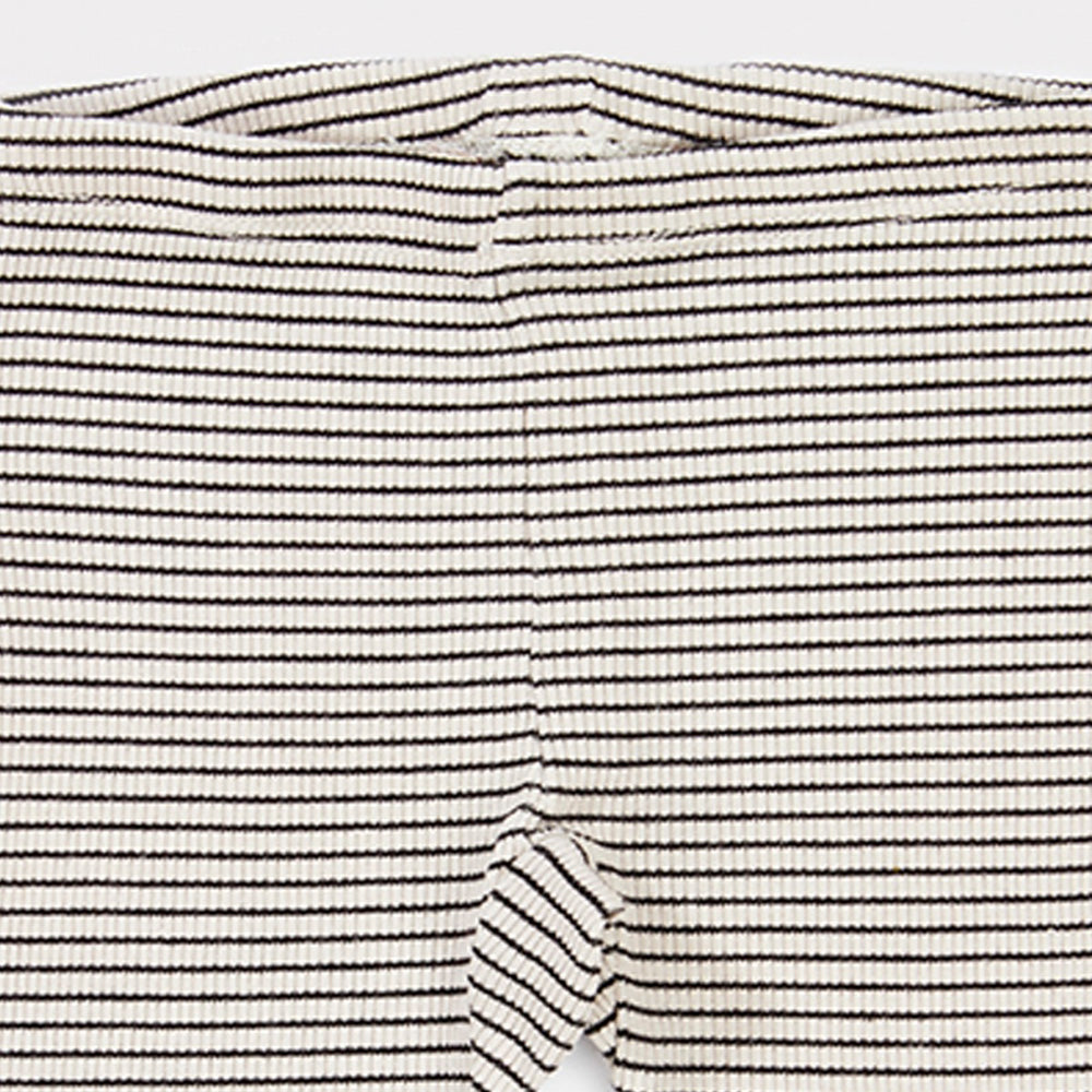 Caramel Krotos Baby Legging Oyster Stripe | BIEN BIEN www.bienbienshop.com