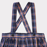 Caramel London Pistis Baby Romper Navy Check | BIEN BIEN www.bienbienshop.com
