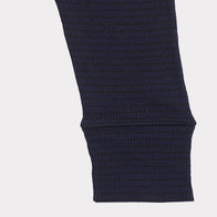 Caramel Hampton Baby Ribbed Trouser Dark Navy Stripe | BIEN BIEN www.bienbienshop.com