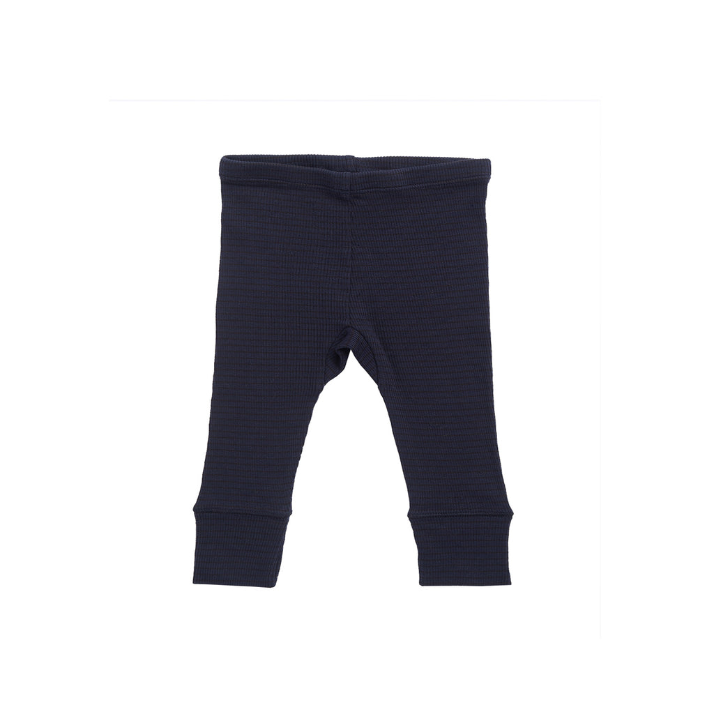 Caramel Hampton Baby Ribbed Trouser Dark Navy Stripe | BIEN BIEN www.bienbienshop.com