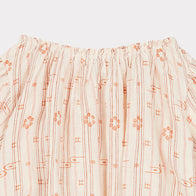 Caramel Queens Park Kid's Blouse Rose Tan Linen | BIEN BIEN www.bienbienshop.com