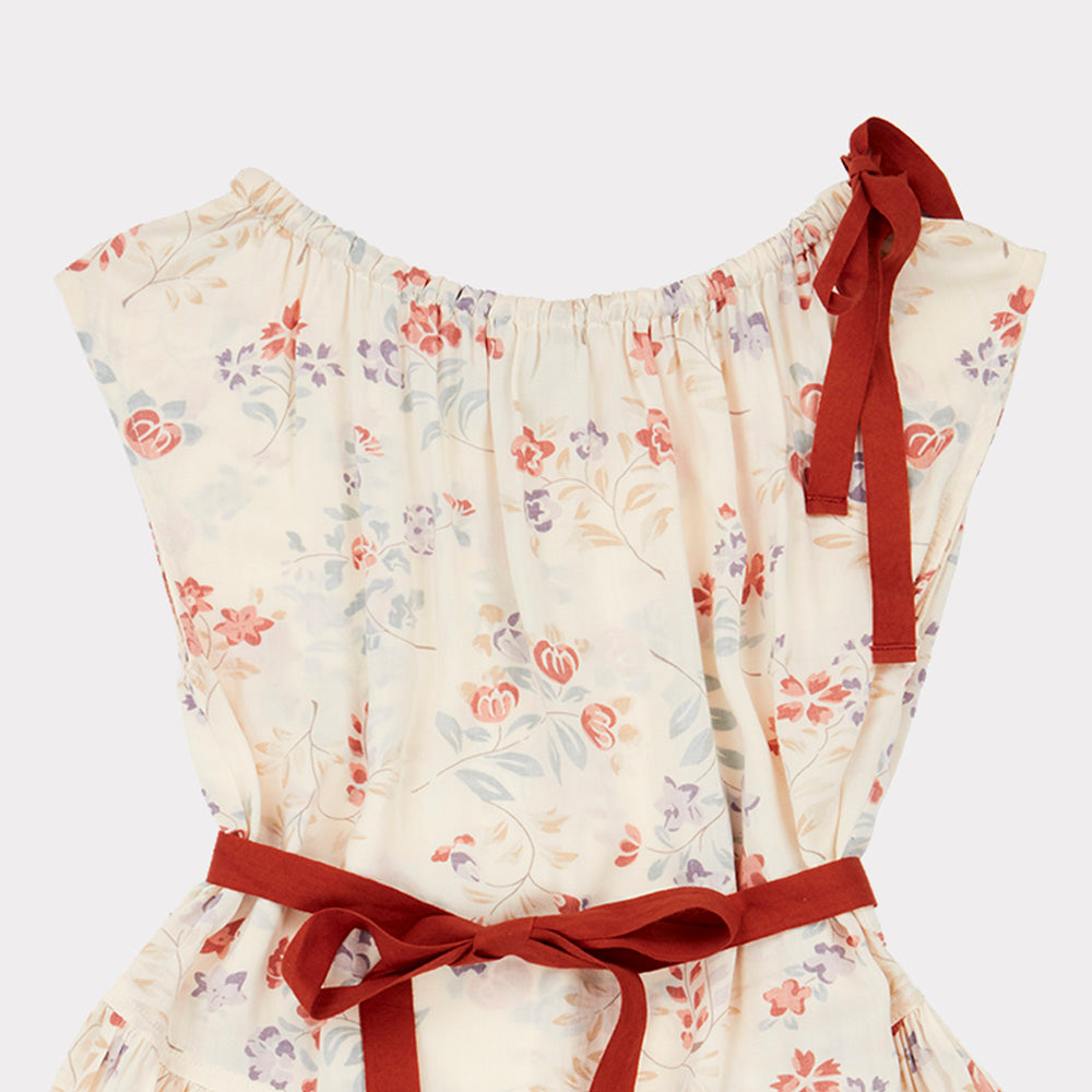 Caramel Notting Hill Kid's Dress Floating Bouquet | BIEN BIEN www.bienbienshop.com