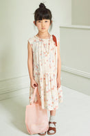 Caramel Notting Hill Kid's Dress Floating Bouquet | BIEN BIEN www.bienbienshop.com