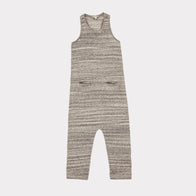 Caramel Swordfish Unisex Kid Romper Jumpsuit Grey Melange | BIEN BIEN