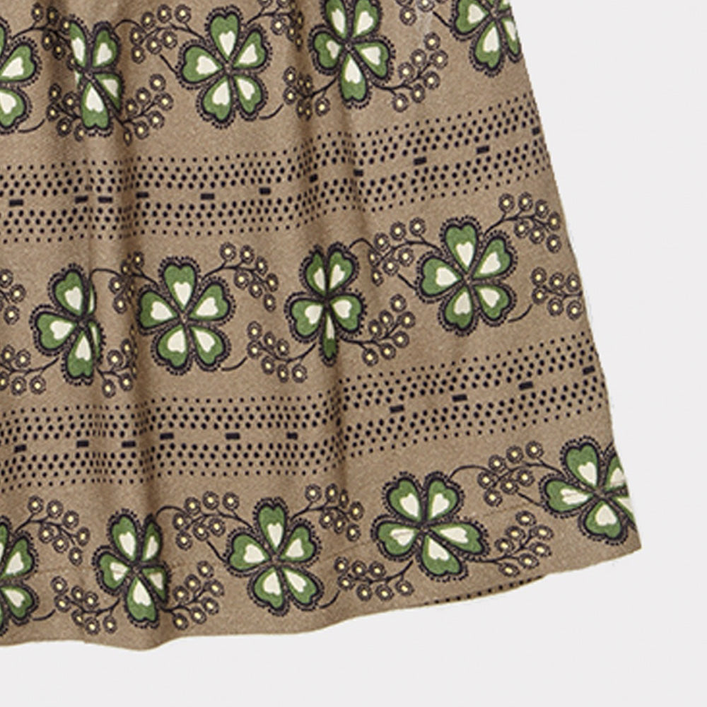 Caramel London Aetna Kid's Skirt Polka Flower Putty | BIEN BIEN www.bienbienshop.com