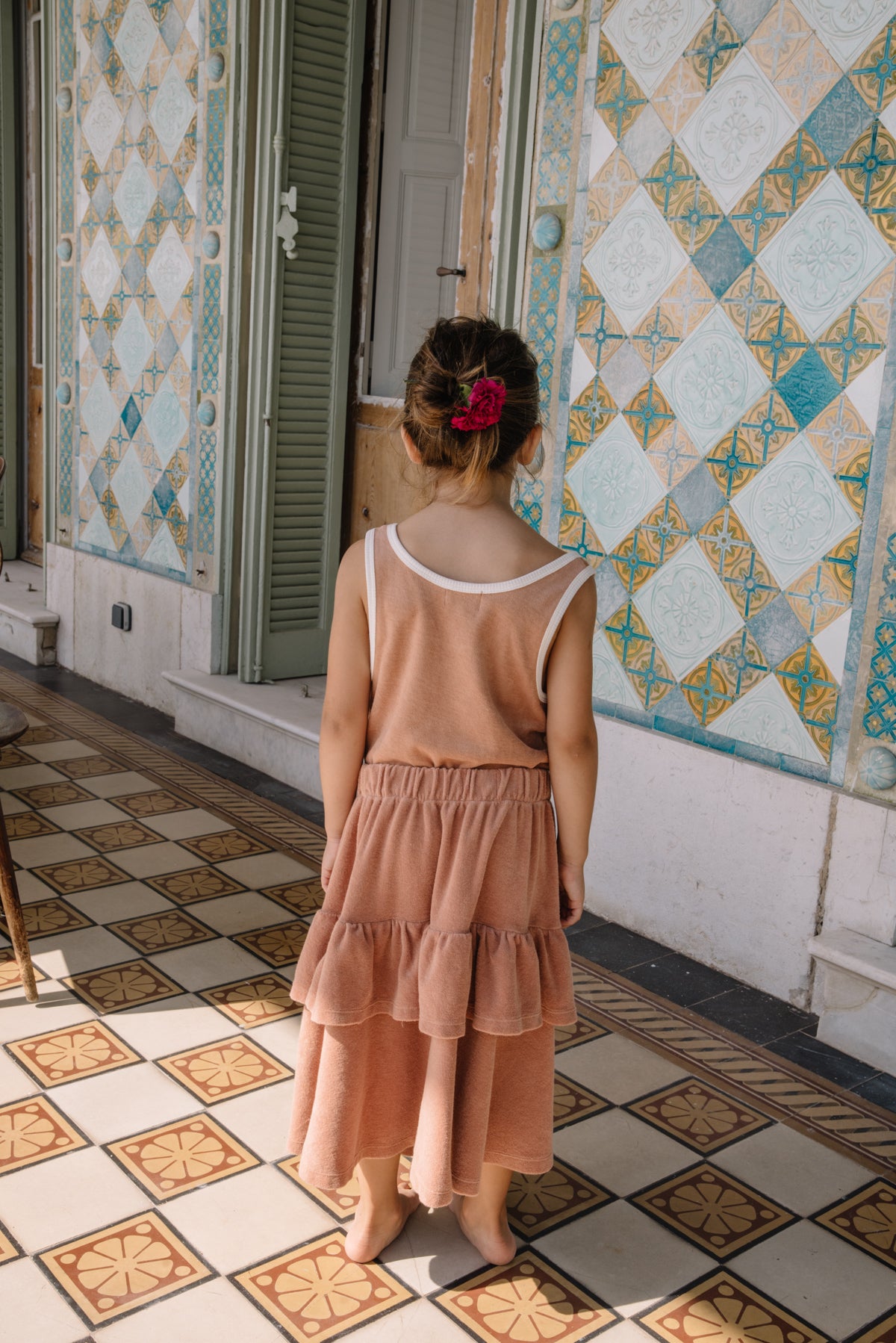 NEW We Are Kids Elsa Kid's Terry Skirt Sunkiss | BIEN BIEN