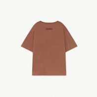 NEW The Animals Observatory Rooster Kid's Oversize Tee Brown Olympia