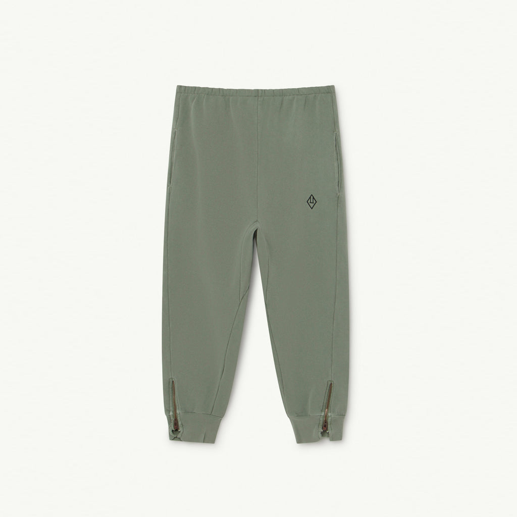 NEW The Animals Observatory Panther Kid's Jogger Pant Soft Green | BIEN BIEN bienbienshop.com