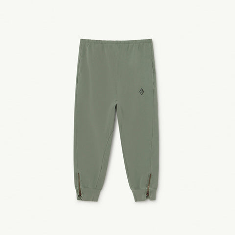 NEW The Animals Observatory Panther Kid's Jogger Pant Soft Green | BIEN BIEN bienbienshop.com