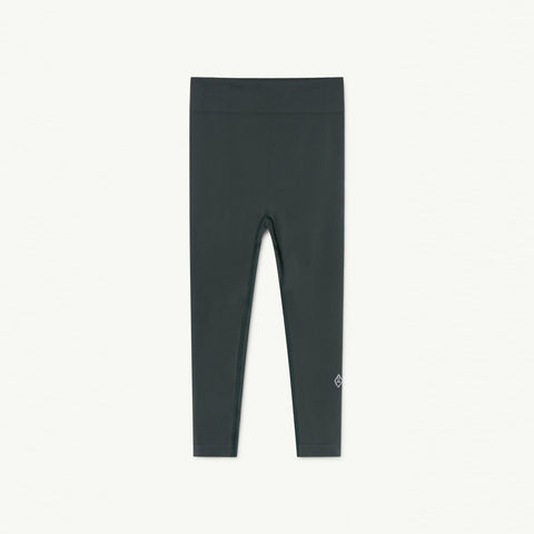 NEW The Animals Observatory Alligator Kid's Leggings Deep Green