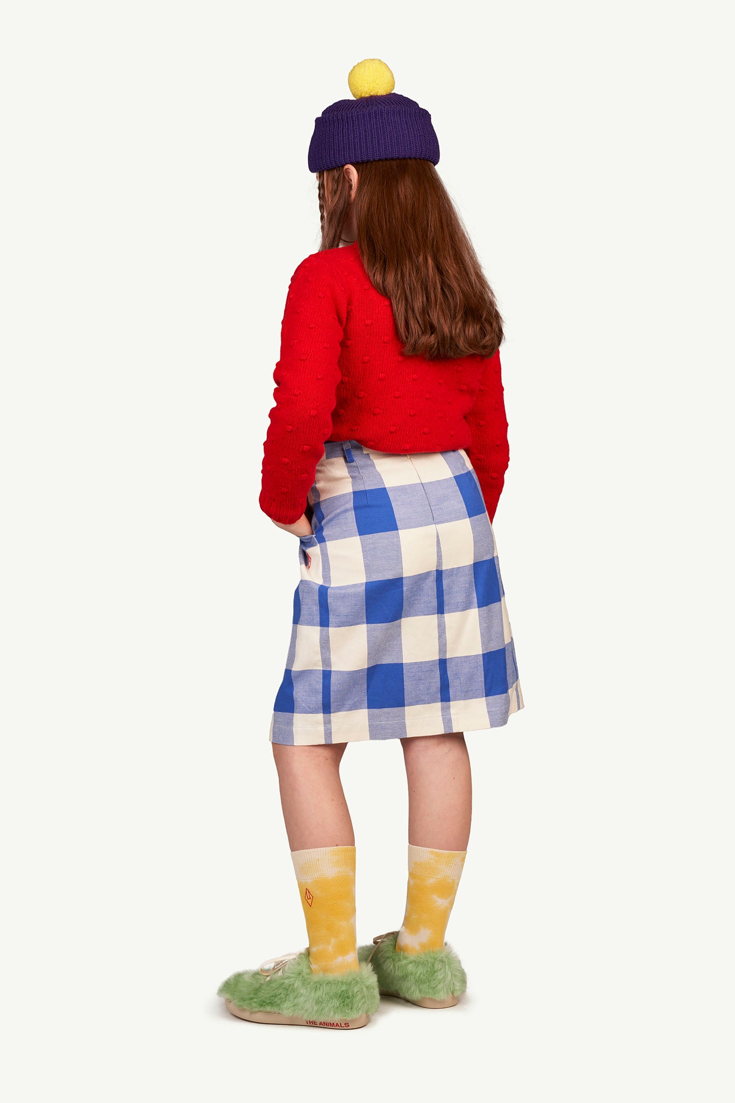 NEW The Animals Observatory Snail Kid's Tie Dye Socks Yellow White | BIEN BIEN bienbienshop.com