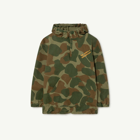 The Animals Observatory Carp Kid Anorak Jacket Military | BIEN BIEN bienbienshop.com