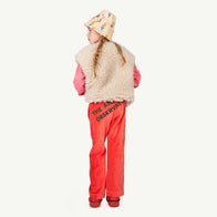 The Animals Observatory Sheep Kid Shearling Faux Sheepskin Vest Ivory | BIEN BIEN bienbienshop.com