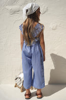 NEW House of Paloma Matilde Kid's Playsuit Thermale Linen Blue | BIEN BIEN bienbienshop.com
