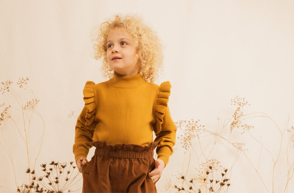 Ketiketa Simone Kid's Trousers Rosewood Corduroy | BIEN BIEN www.bienbienshop.com