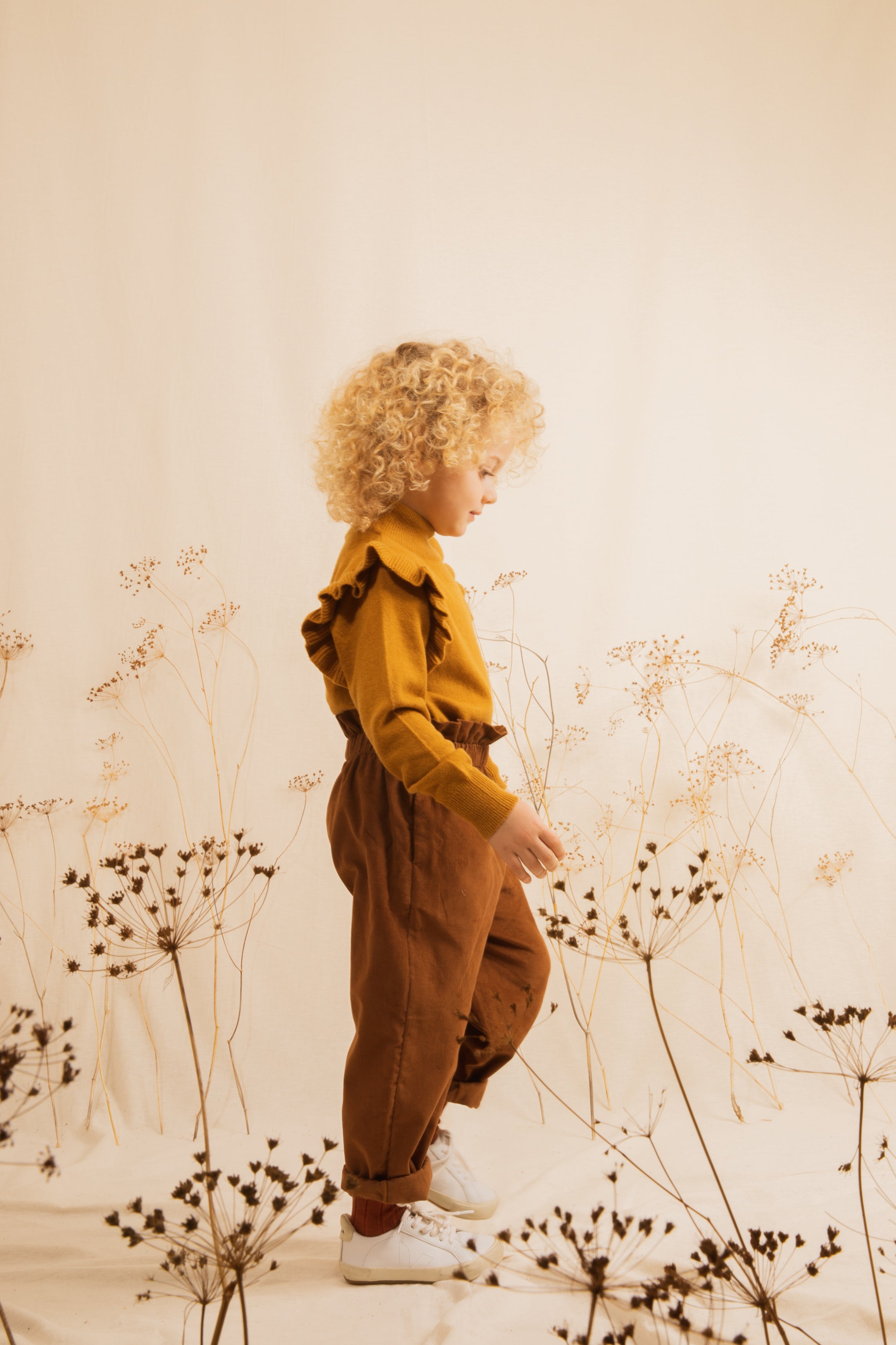 Ketiketa Simone Kid's Trousers Rosewood Corduroy | BIEN BIEN www.bienbienshop.com