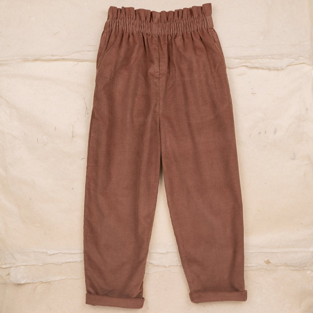 Ketiketa Simone Kid's Trousers Rosewood Corduroy | BIEN BIEN www.bienbienshop.com