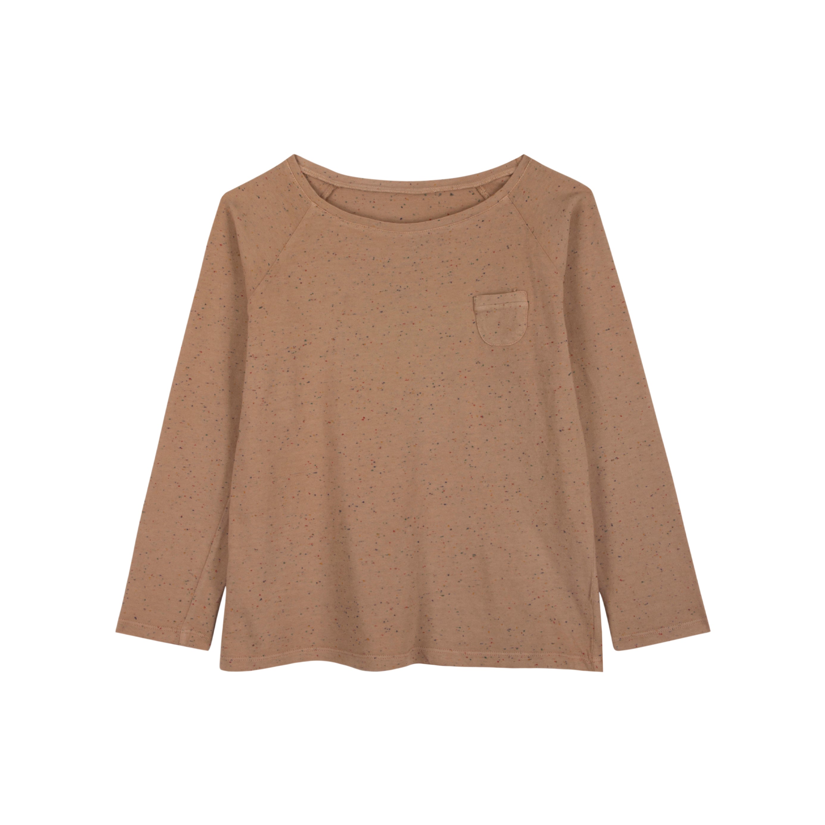 Le Petit Germain Spot Unisex Baby & Kid's Long Sleeve Tee Powder | BIEN BIEN www.bienbienshop.com