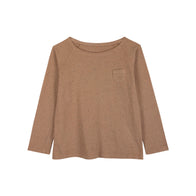 Le Petit Germain Spot Unisex Baby & Kid's Long Sleeve Tee Powder | BIEN BIEN www.bienbienshop.com