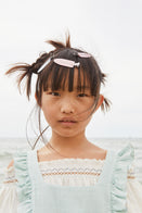 Liilu Smocked Embroidered Top Cru Natural | Organic Cotton | BIEN BIEN www.bienbienshop.com