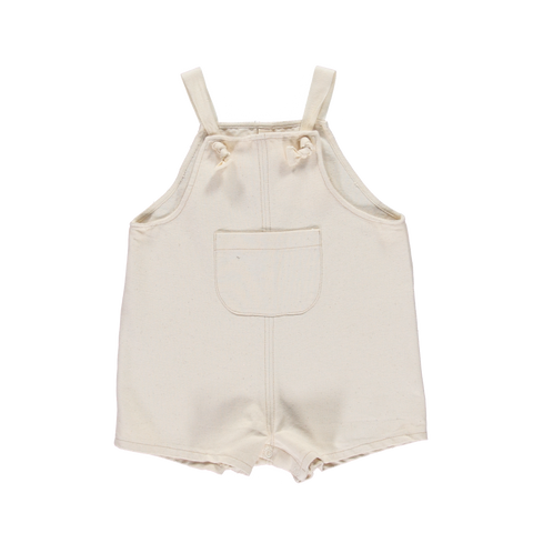 NEW LiiLU Denim Baby Romper Ecru Off-White Natural | BIEN BIEN bienbienshop.com