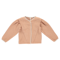NEW LiiLU Quilted Fiona Puff Kid's Jacket Apricot Cream | BIEN BIEN bienbienshop.com