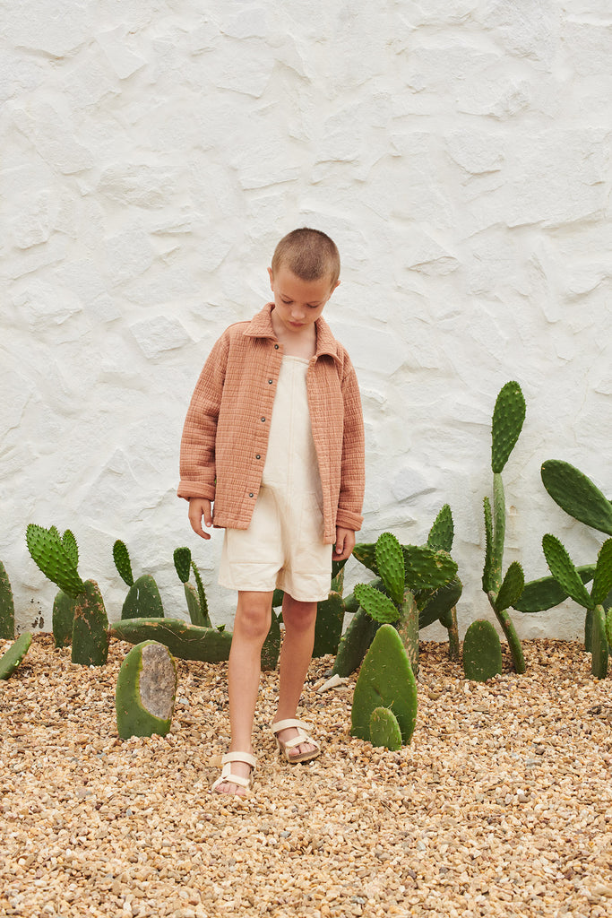 NEW LiiLU Quilted Mailo Kid's Jacket Toast | BIEN BIEN bienbienshop.com