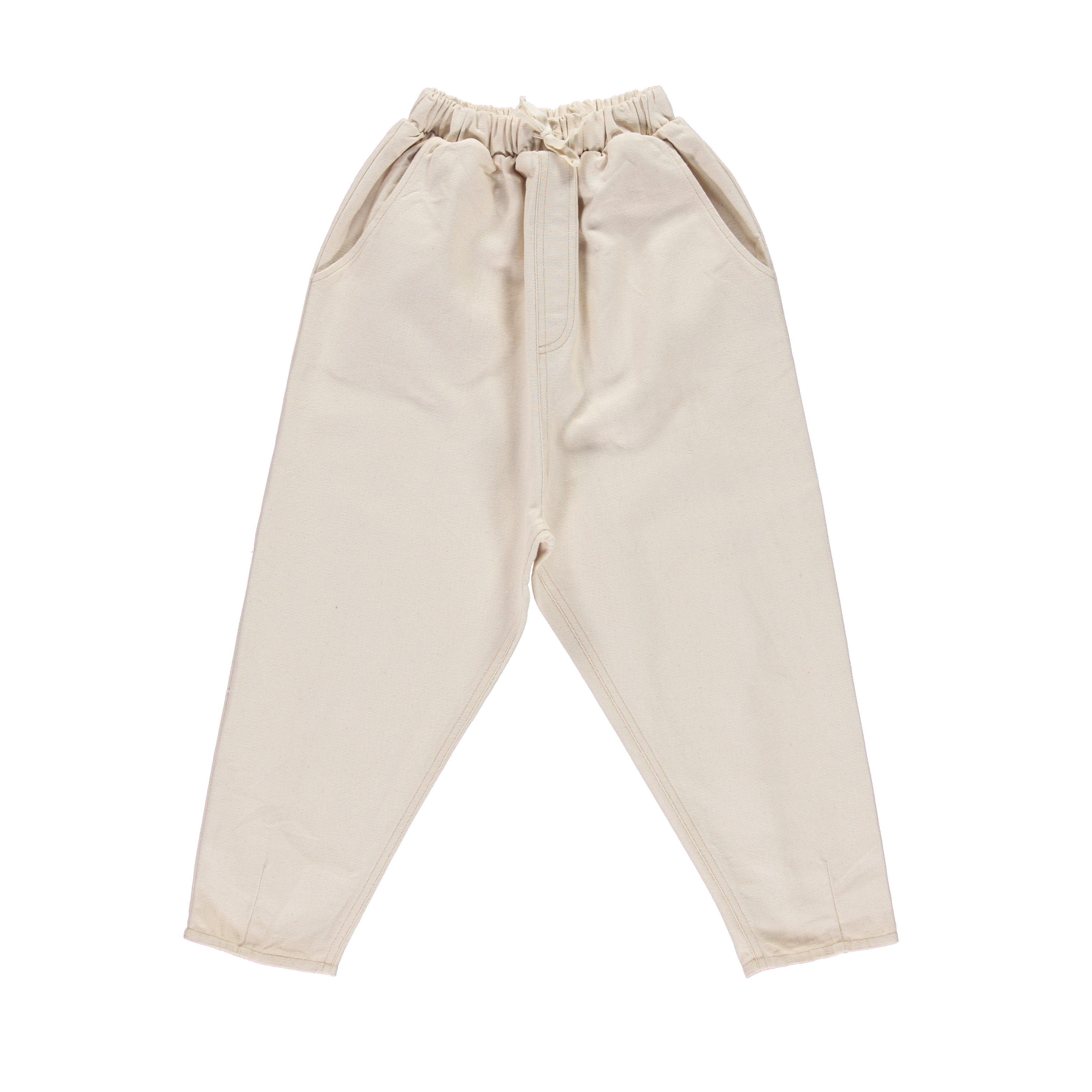 NEW LiiLU Kid's Pull-On Jean Pant Ecru Natural Off-White  BIEN BIEN bienbienshop.com