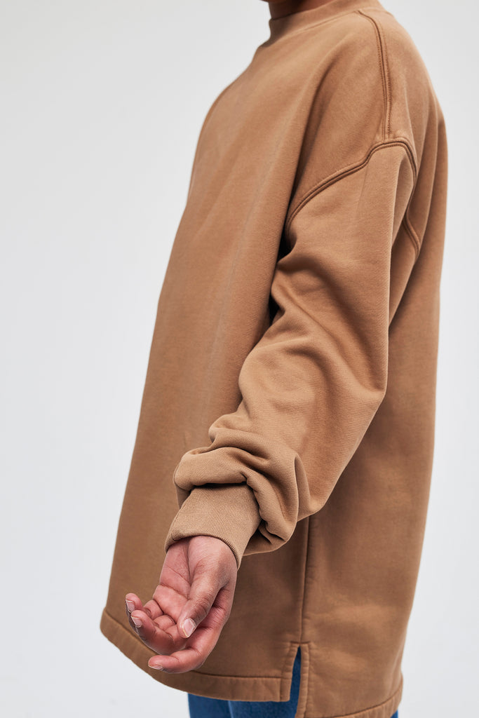 NEW Main Story UK Kids Sweatshirt Walnut Tan | BIEN BIEN