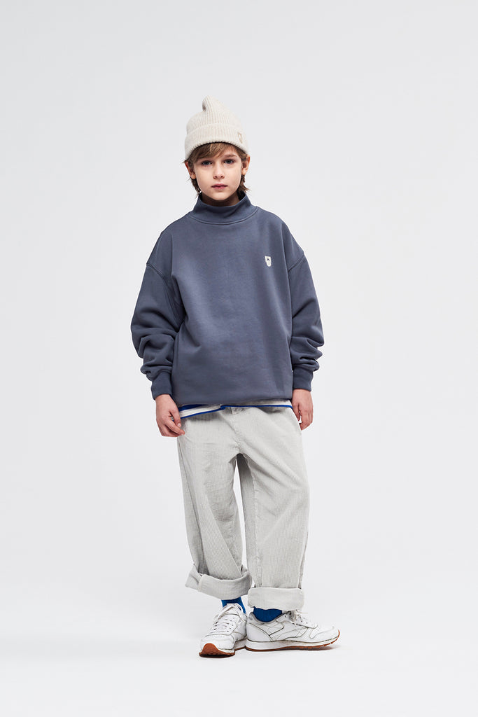 NEW Main Story UK Kids Corduroy Barrel Pant Silver Birch | BIEN BIEN bienbienshop.com