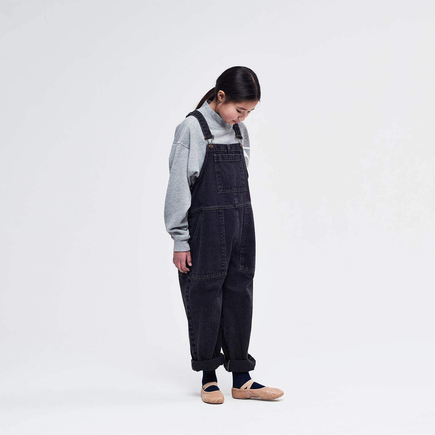 NEW Main Story UK Kid's Funnel Sweatshirt Heather Grey Marl | BIEN BIEN bienbienshop.com