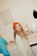 Main Story UK Kid Buttondown Corduroy Shirt Silver Birch | BIEN BIEN bienbienshop.com